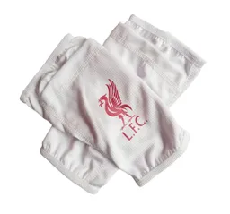 Media Porta Canilleras Fútbol Talla: M Malla Para Espinilleras Funda - Liverpool Blanco