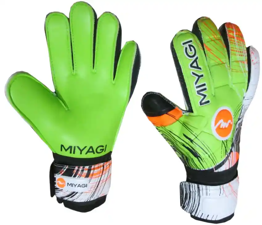 Guantes De Arquero Miyagi Latex Mg007-19 Color Verde