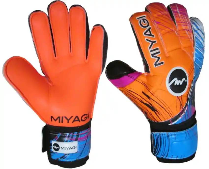 Guantes De Arquero Miyagi Latex Mg007-18 Color Naranja