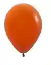 R-12 Globos Bombas Color Metal Naranja X50und Sempertex