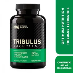 Optimum Nutrition Tribulus Terrestris 625 Mg Suplemento De Refuerzo De Testosterona 100 Cápsulas