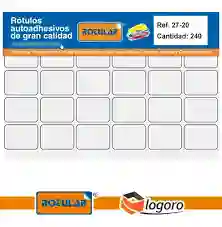 Rotulo 27*20