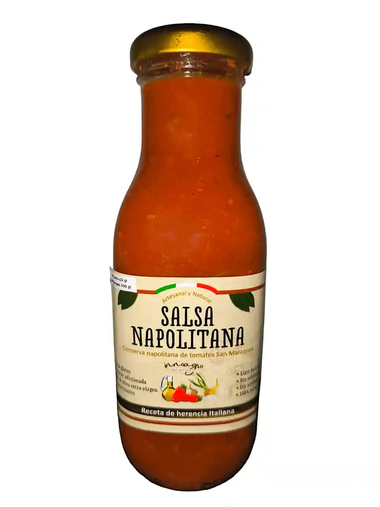 Salsa Napolitana Artesanal 300 Gr