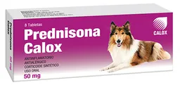 Prednisona Calox 50 Mg X 10 Tabletas