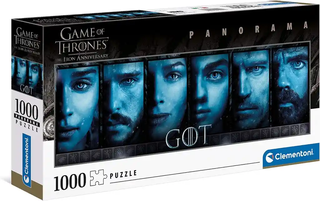 Rompecabezas Clementoni Game Of Thrones 1000 Piezas 39590