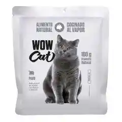 Wow Cat Cocinado Pavo 100gr