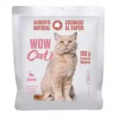 Wow Cat Cocinado Salmón 100gr