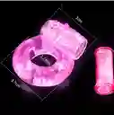 Anillo Vibrador Del Pene Clitoris Estimulador Silicona