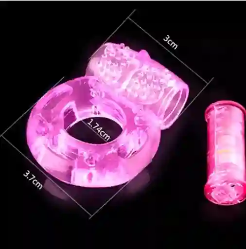 Anillo Vibrador Del Pene Clitoris Estimulador Silicona