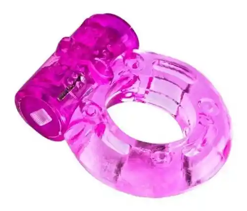 Anillo Vibrador Del Pene Clitoris Estimulador Silicona