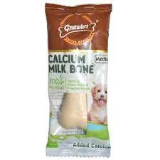 Snack Galleta Calcium Milk Bone X1 Unidad