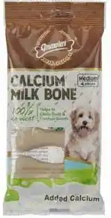 Snack Galleta Calcium Milk Bone X4 Unidad