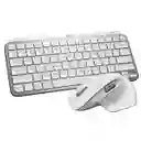 Combo Avanzado Logitech Teclado Mx Keys Mini + Mx Master 3s Blanco