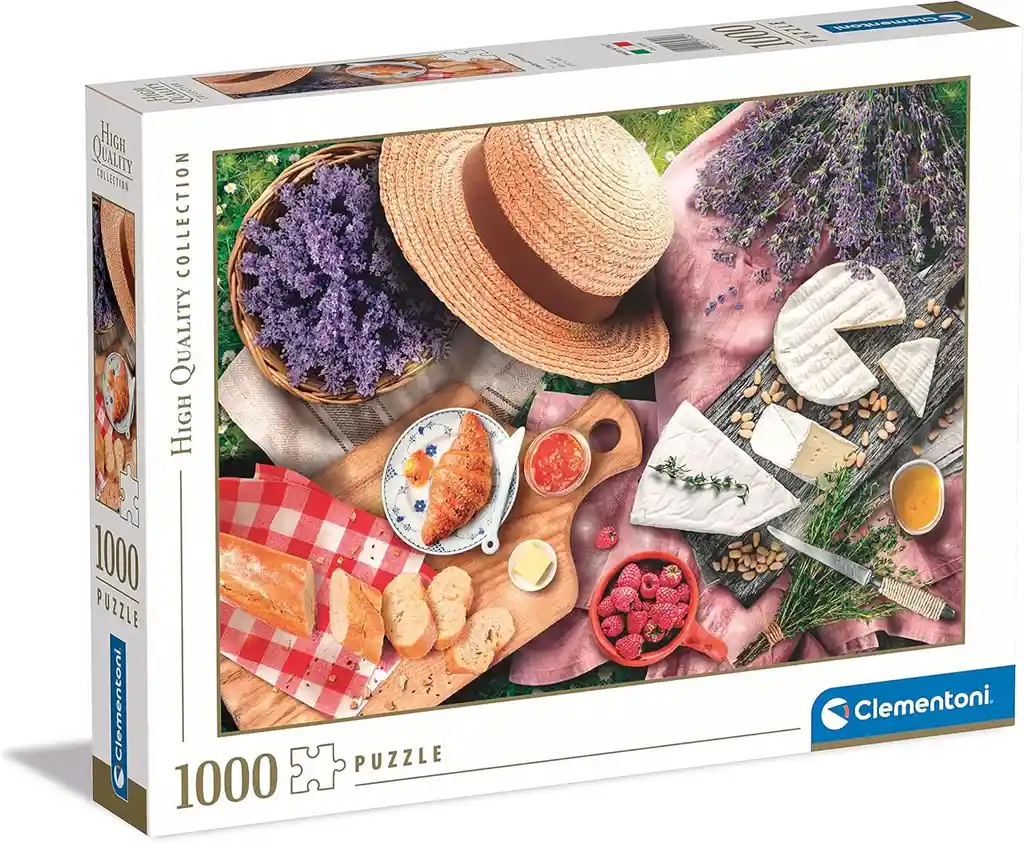 Rompecabezas Clementoni Dia De Picnic Pan 1000 Pz 39745