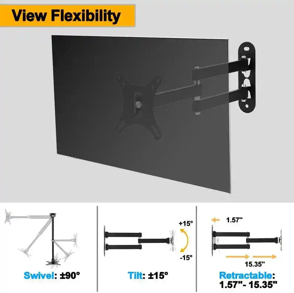 Soporte Giratorio Para Televisor De 10 A 32 Zeno W120