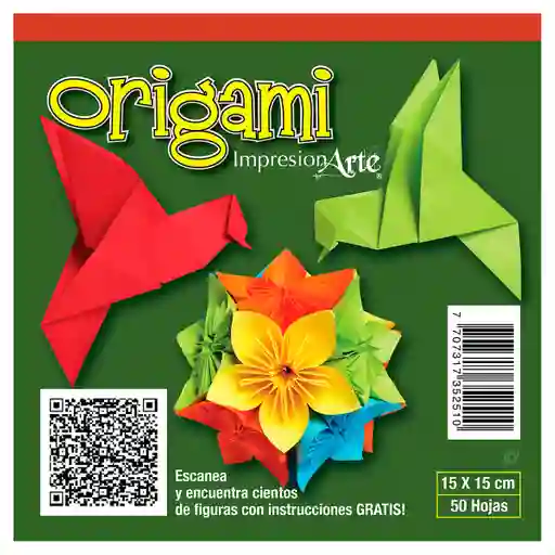 Block Origami 15*15 X 50 Hojas