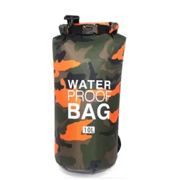 Bolsa Seca Camuflada, 10 Litros, Basic