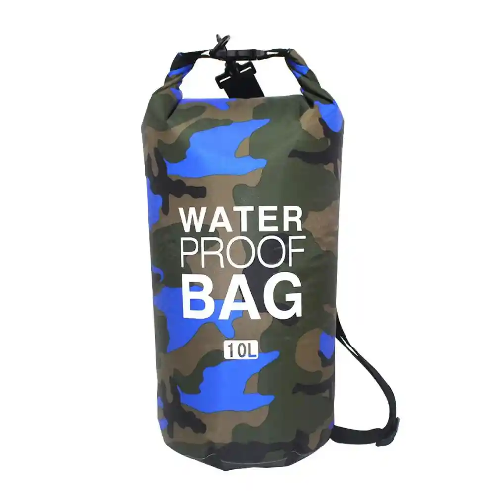 Bolsa Seca Camuflada, 10 Litros, Basic