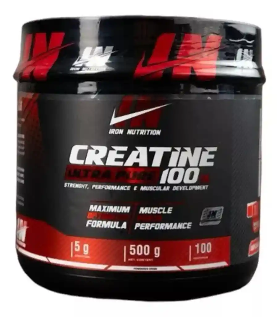 Creatina Monohidratada Iron 500 Gr