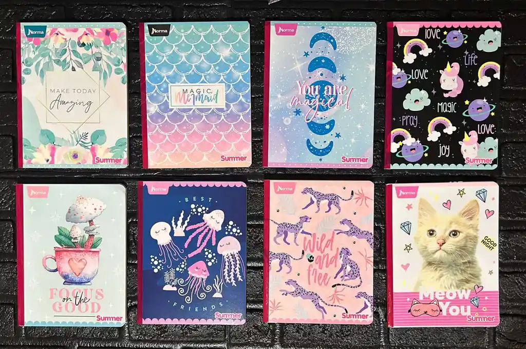 Cuaderno Norma Linea Summer 100h Niña Cod.a84