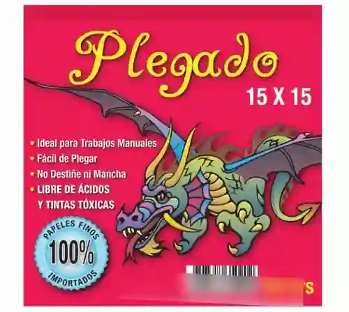 Block Plegado 15*15 Iris