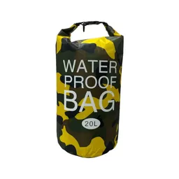 Bolsa Seca Camuflada, 20 Litros, Basic