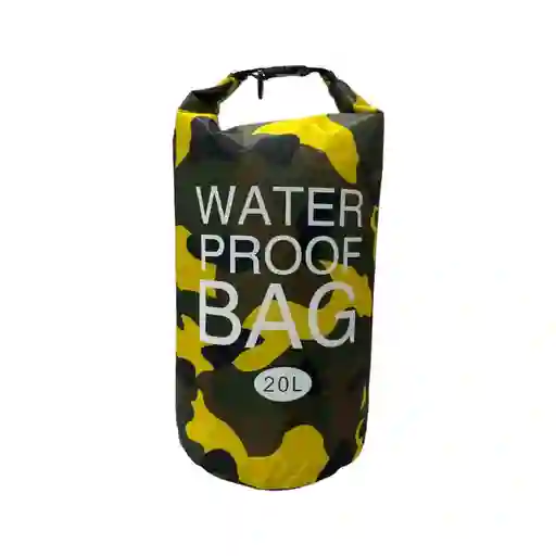 Bolsa Seca Camuflada, 20 Litros, Basic