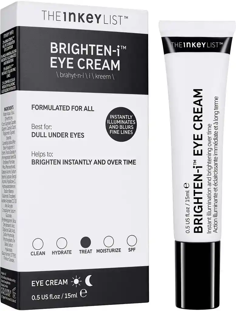 The Inkey List Crema Iluminadora Ojos 15ml