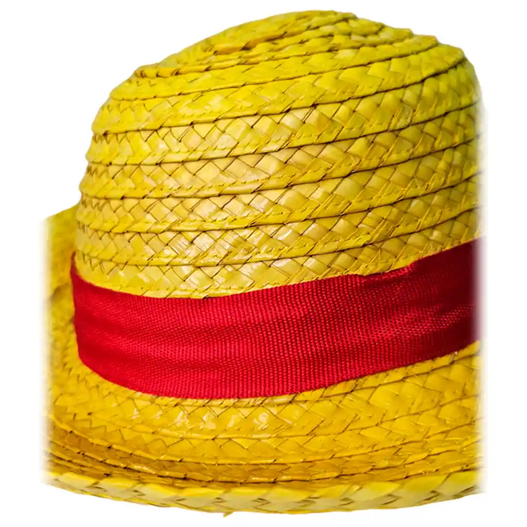 Sombrero Gorro One Piece Monkey D. Luffy Cosplay Disfraz