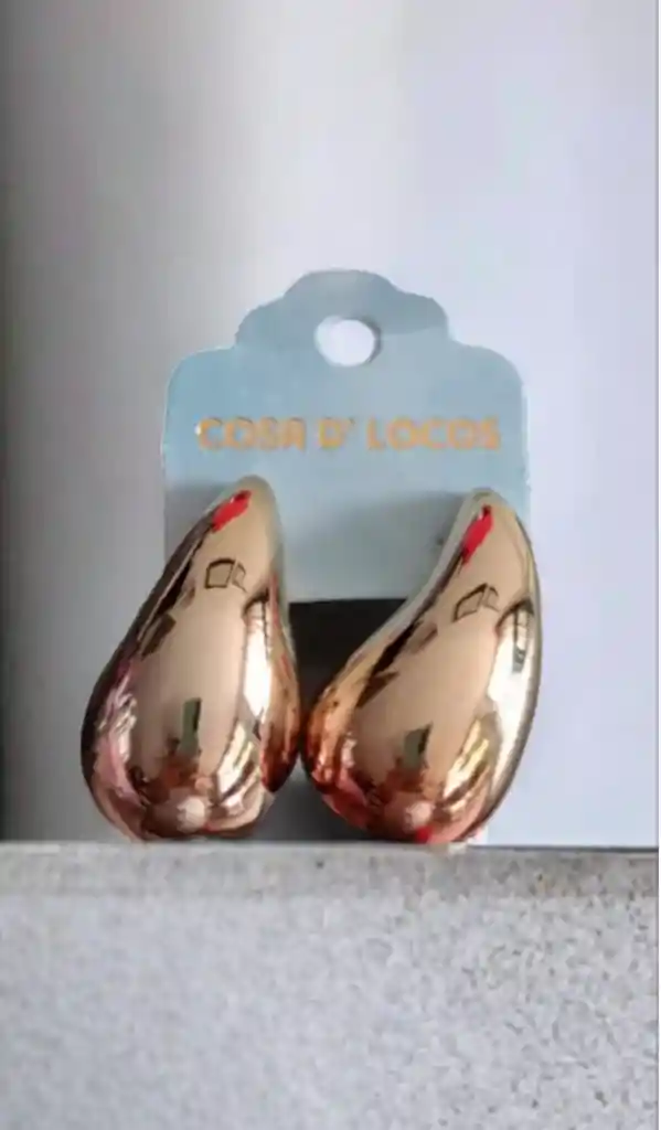 Aretes Gota Dorada