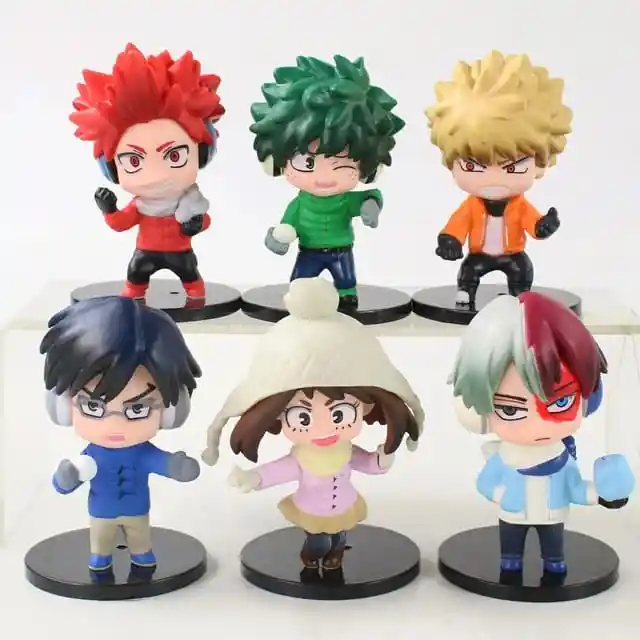 Figuras De Acción My Hero Academia Invierno X6