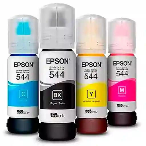 Botellas De Tinta Epson 544 Colores X4 Originales