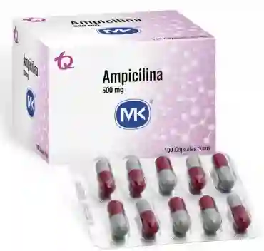 Ampicilina 500 Mg X 10 Cápsulas