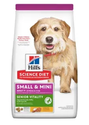 Hill's Science Diet Small Mini Adult +7 Senior Vitality X 4 Libras