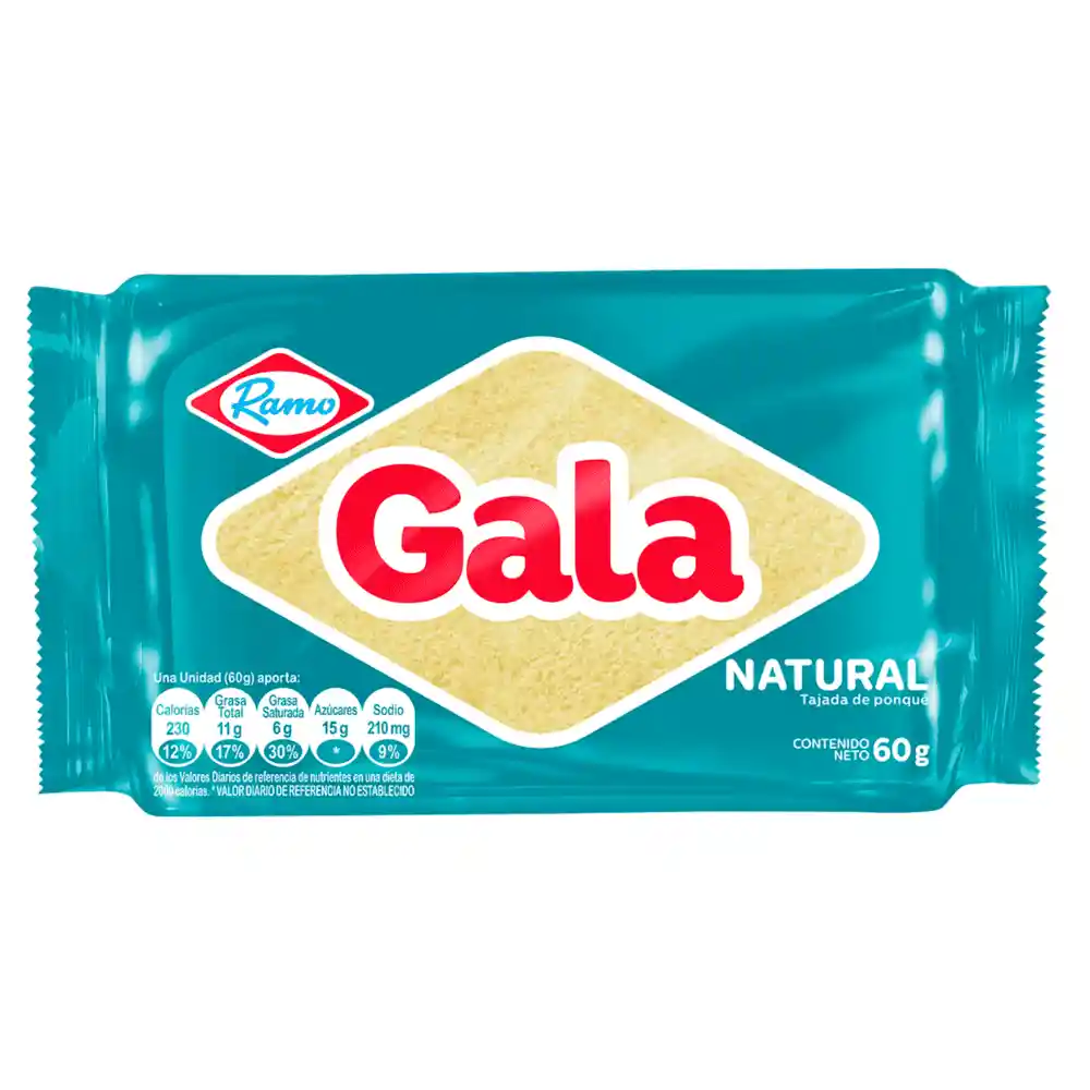 Ponque Gala 60g