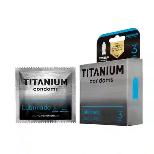 Condones Lubricados X3 Titanium
