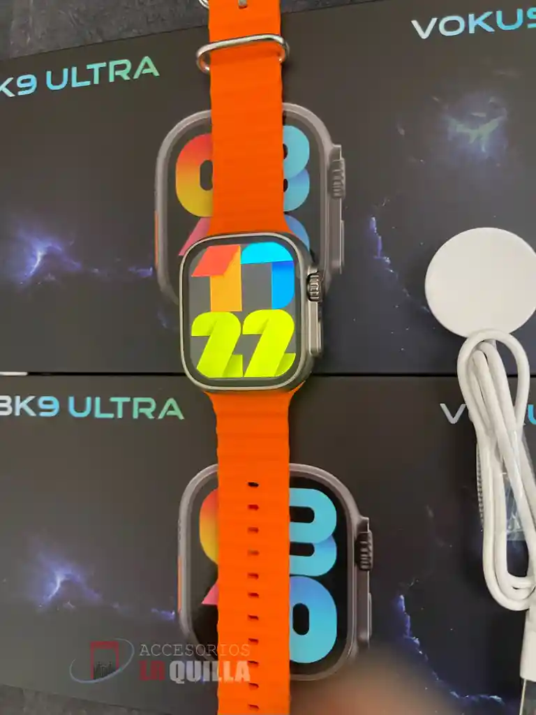 Reloj Inteligente Bk9 Ultra Serie 9 *naranja* | Smartwatch