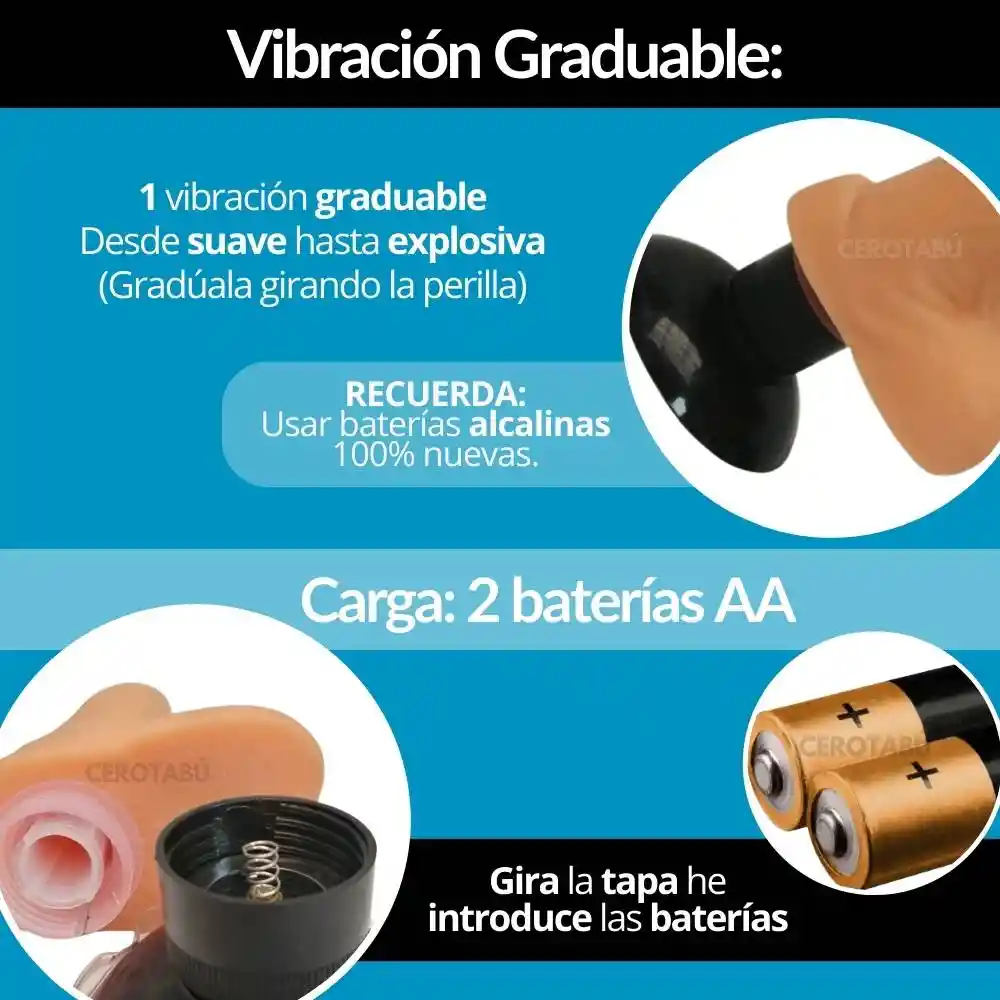 Dildo Vibrador Con Testiculos Realista Consolador Adherente