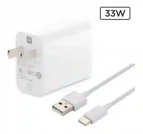 Cargador Xiaomi Tipo C De 33w