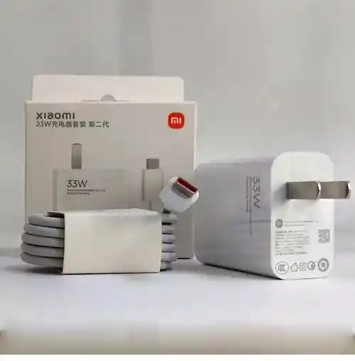Cargador Xiaomi Tipo C De 33w