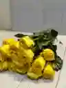 Paquete De 24 Rosas Amarillas