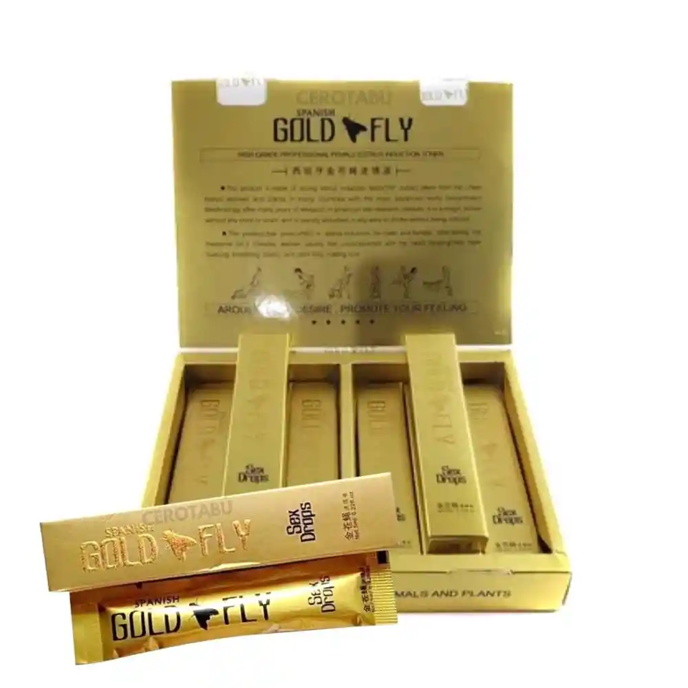 Potenciador Estimulante Sexual Femenino Gold Fly X12