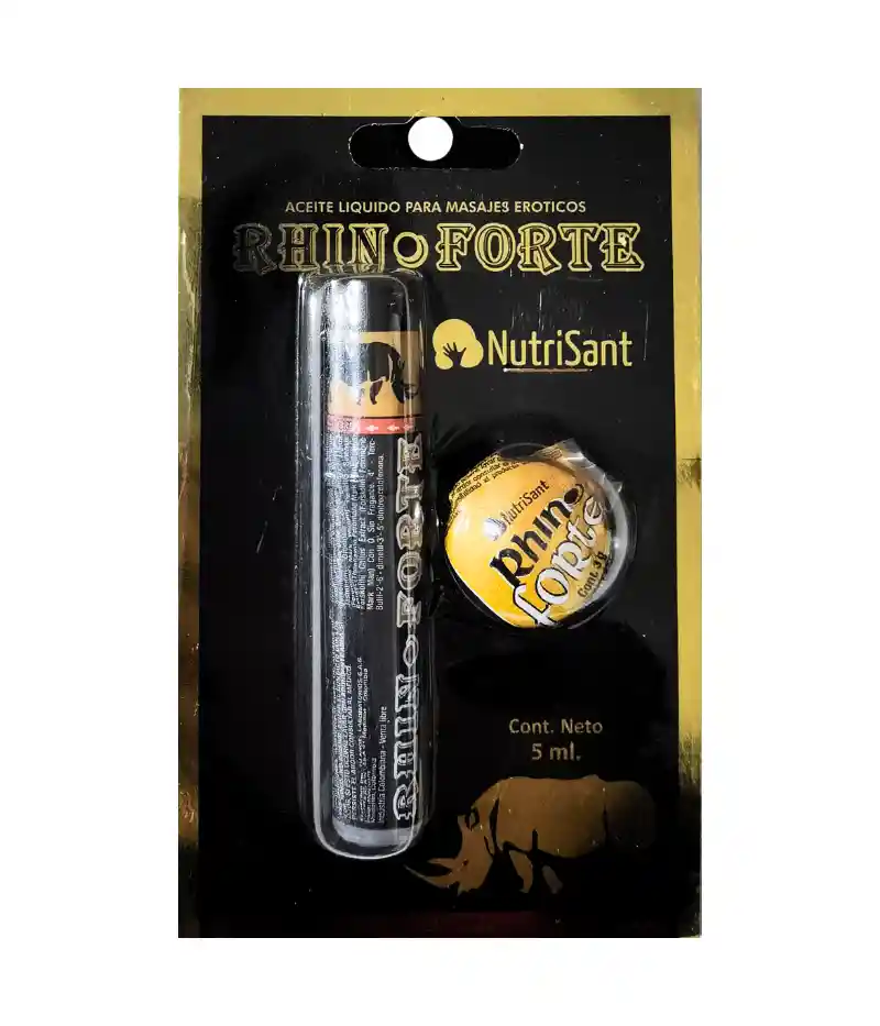 Retardante Rhino Spray 5ml + Crema 3g