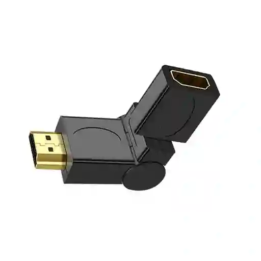 Union Hdmi Hembra Hembra 360 Giratorio Para Espacio Reducido