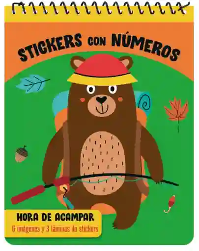 Libro Con Stickers Hora De Acampar