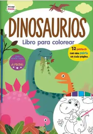 Para Colorear Dinosaurios