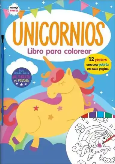 Libro Para Colorear Unicornios