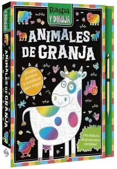 Raspa Y Dibuja Animales De Granja