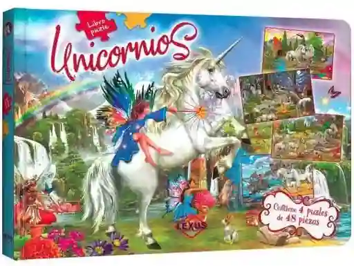 Unicornios Libro Puzle