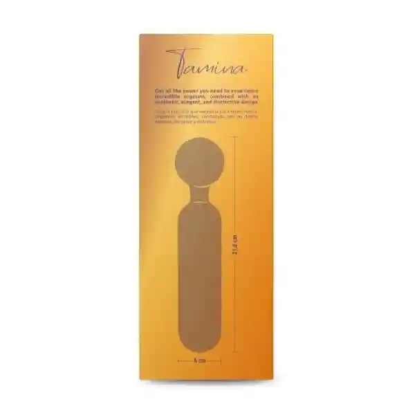 Vibrador Hitachi Tamina Térmico Negro